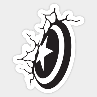 Superhero Shield , Movie Hero Shield Sticker